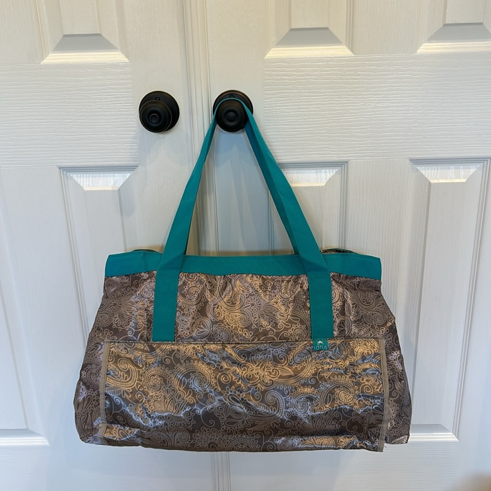 Lotus Yoga Tote